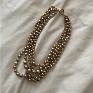 Zara Gold Beaded Necklace